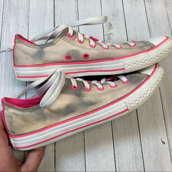 Converse Bleached Double Tongue Sneakers 5 - Picture 3 of 9